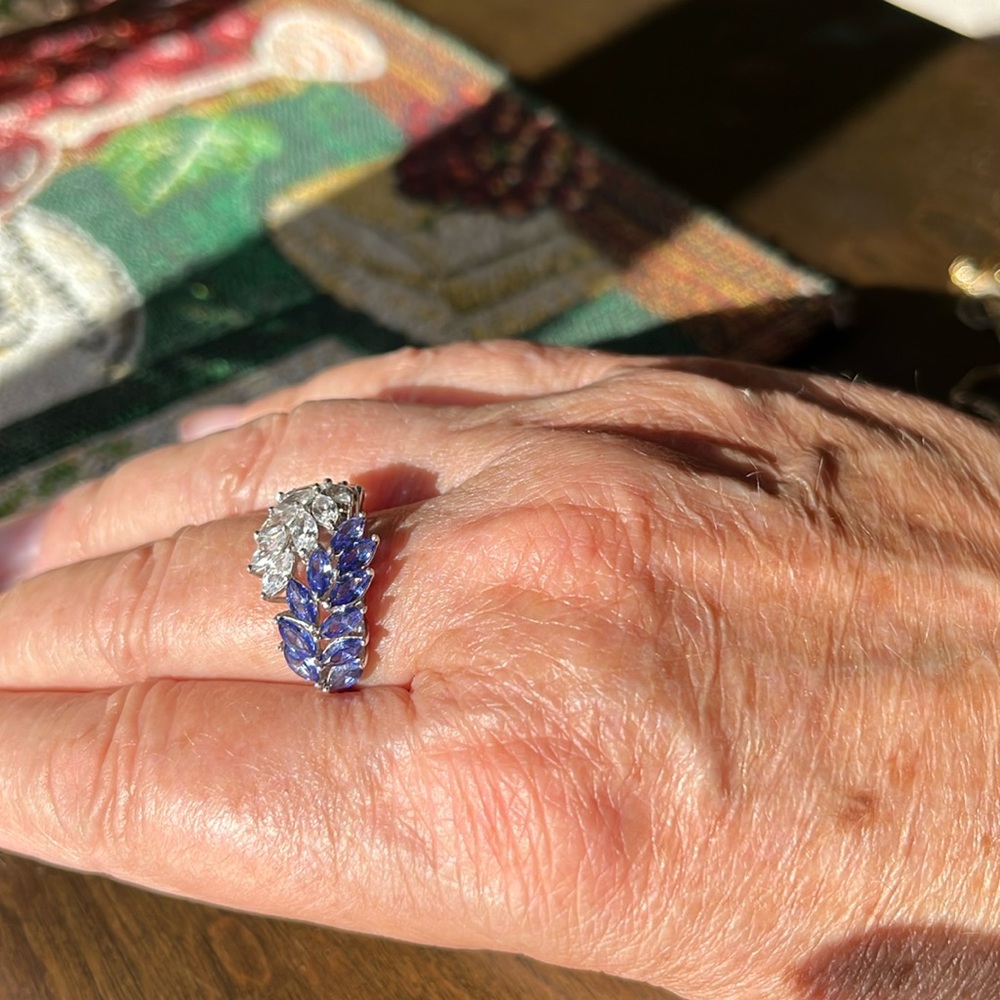 Ladies Tanzanite and “Bella Luce” ring